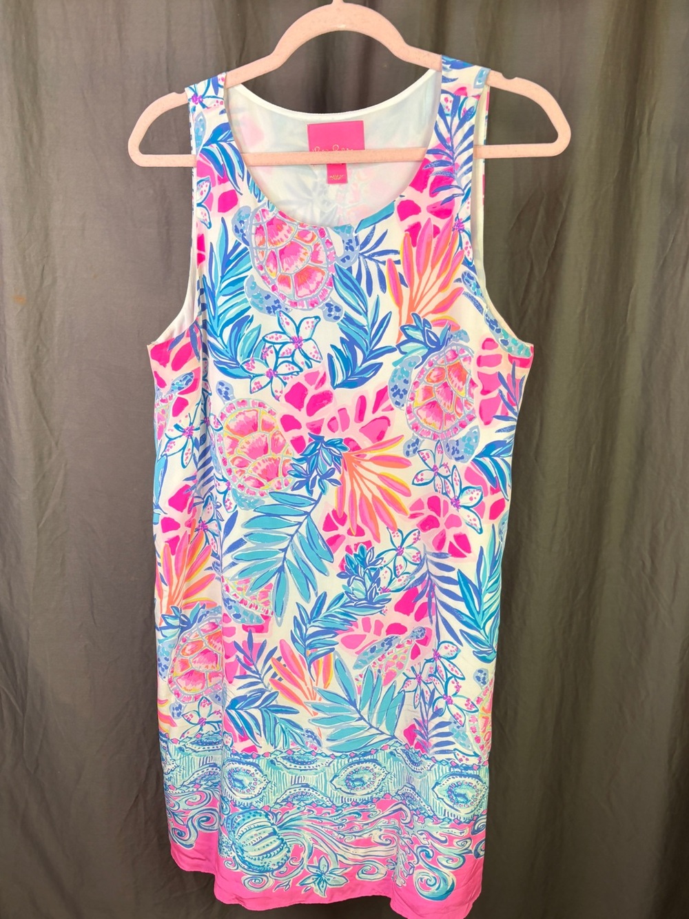Lilly Pulitzer Tropical Print Maxi Dress - Pink, Blue, Yellow, White